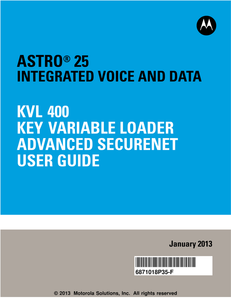 Motorola solutions KVL 4000 user guide