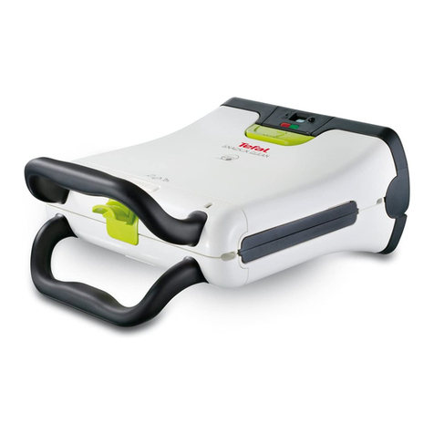 TEFAL Snack'n clean SW372112 User manual