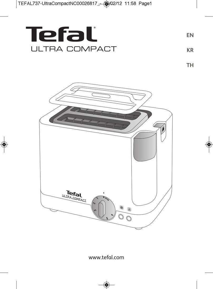 TEFAL ULTRA COMPACT TT2118KR User manual