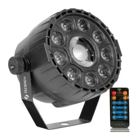 Ampro TECshow Cosmo RGBA user manual