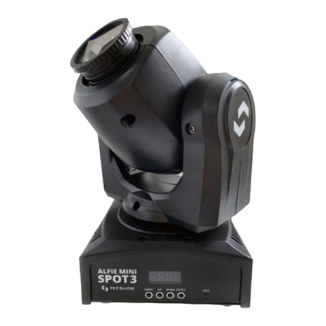 Ampro TECShow Alfie Mini Spot 3 user manual