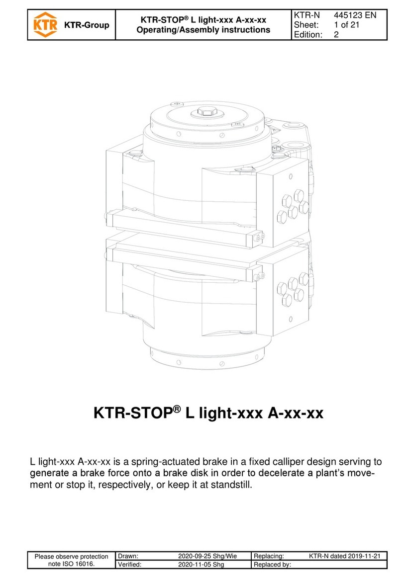 KTR-Group KTR-STOP L light A Series Manual KTR-Group KTR-STOP L light A Series Manual