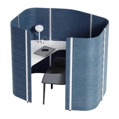 VITRA Workbays Focus 2014-F User manual