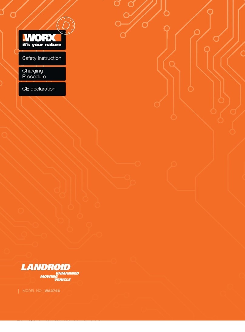 Worx LANDROID WA3766 manual