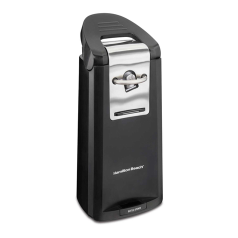 Hamilton Beach 76608 User manual