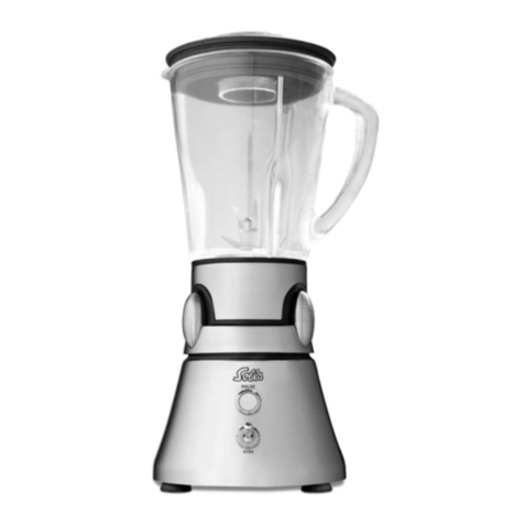SOLIS BLENDER PRO 839 User manual