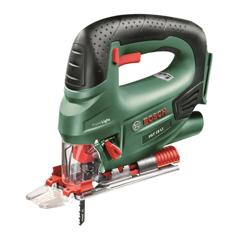 Bosch PST 18 LI User manual