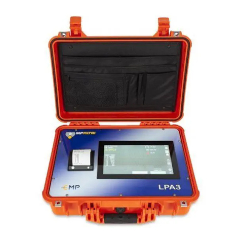 MPFiltri LPA3 Operator's guide