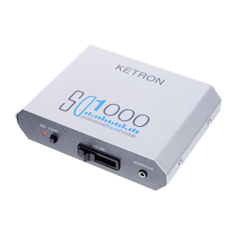 KETRON SD1000 Repair manual