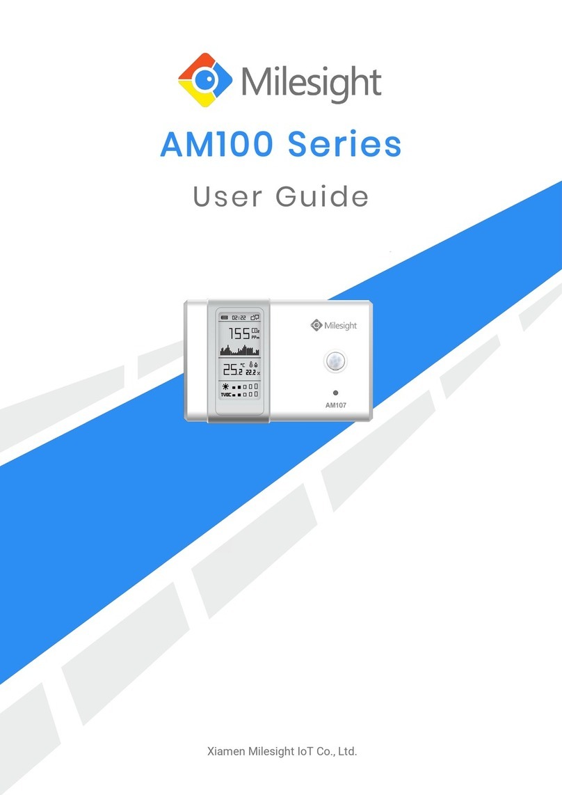 Xiamen Milesight AM100 Series user guide
