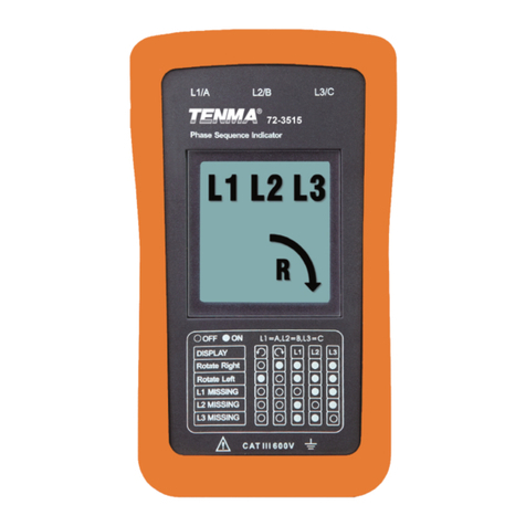 Tenma 72-3515 User manual