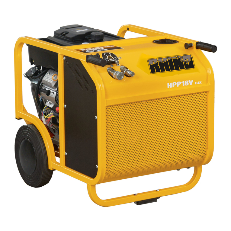 RHINO HPP18V FLEX operating manual RHINO HPP18V FLEX operating manual