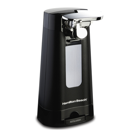 Hamilton Beach 76510 User manual Hamilton Beach 76510 User manual