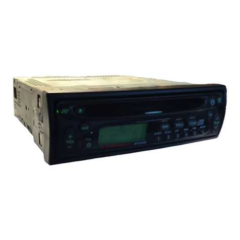 Rockford Fosgate RFX-8120 Installation and operating manual