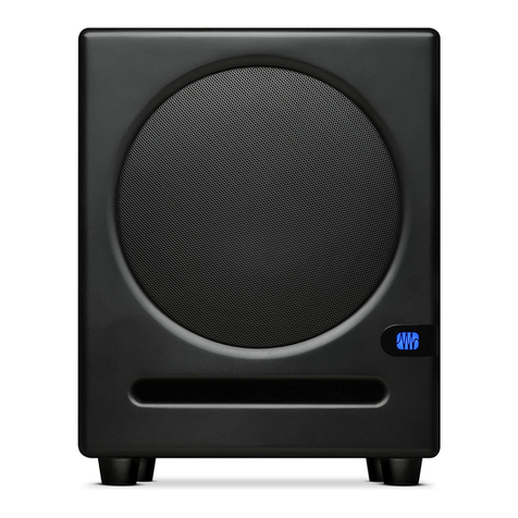 PRESONUS Eris Sub8 owner's manual
