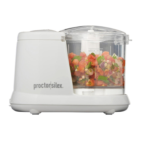 Proctor-Silex 72500 User manual Proctor-Silex 72500 User manual