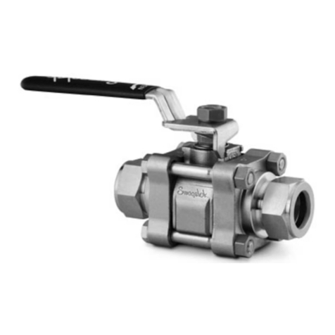 Swagelok S60P Steam Series Technical specifications