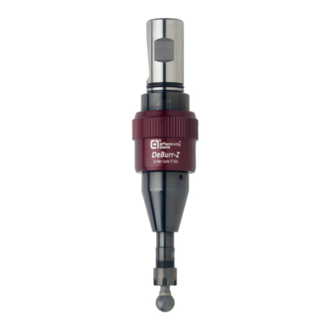 Tapmatic effectivity tools DeBurr-Z Safety and operation instructions