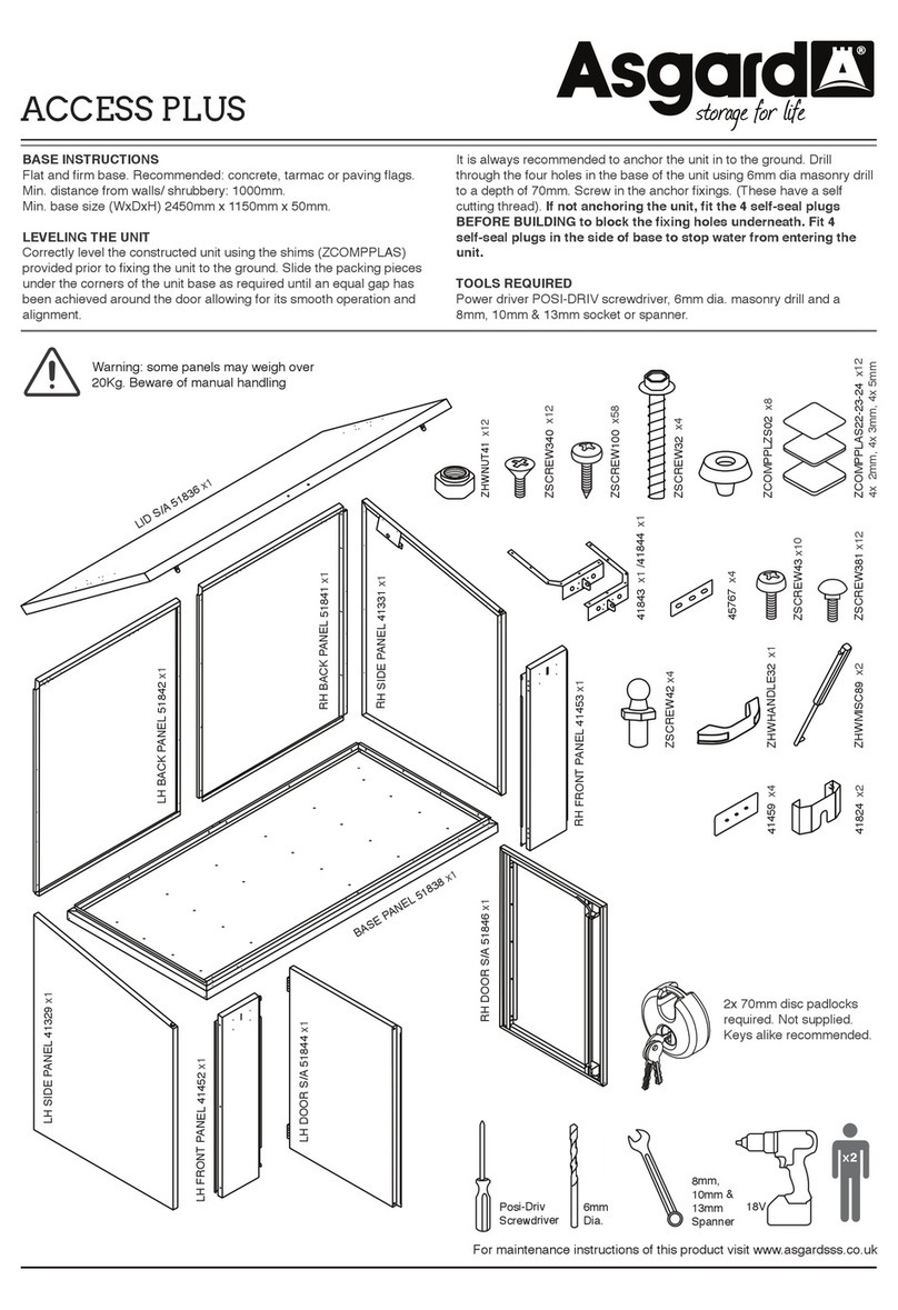 Asgard ACCESS PLUS User manual