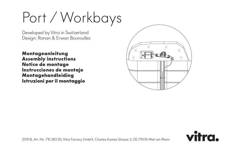 VITRA Workbays Port User manual