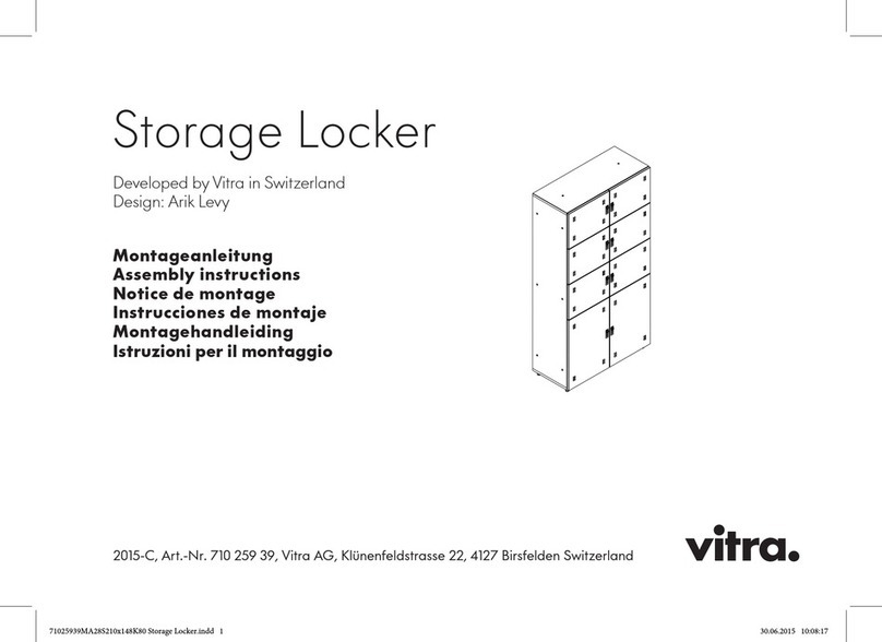 VITRA Storage Locker User manual
