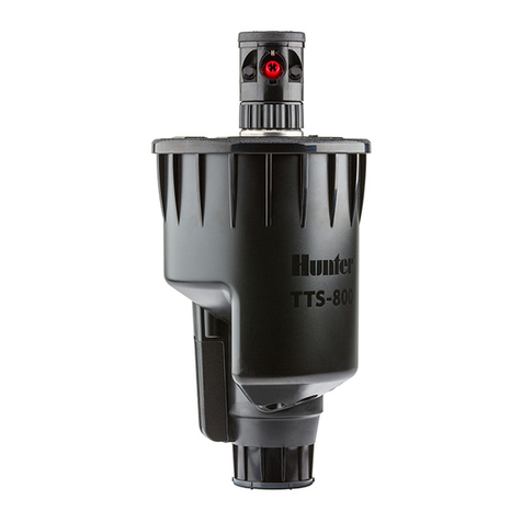 Hunter TTS-800 Series User manual