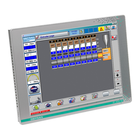 gefran GF VEDO HL Installation and operation manual