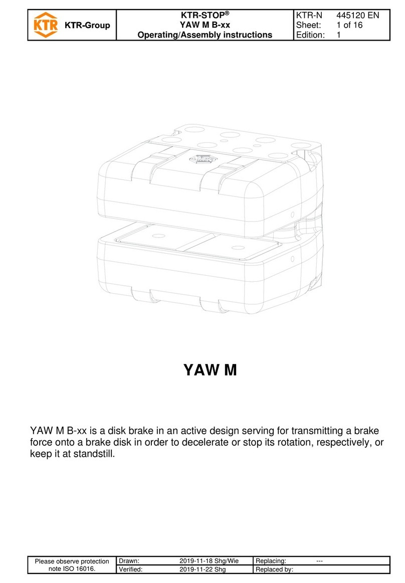 KTR-Group KTR-STOP YAW M B Series Manual KTR-Group KTR-STOP YAW M B Series Manual