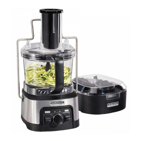Hamilton Beach Professional Stack & Snap 70815 manual