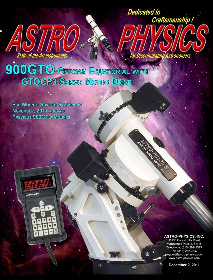ASTRO-PHYSICS 900GTO manual