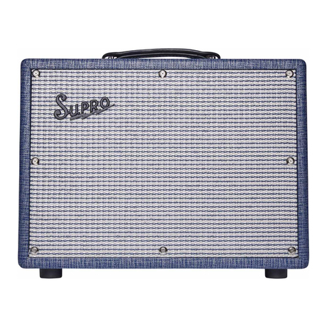 SUPRO KEELEY CUSTOM 10 manual