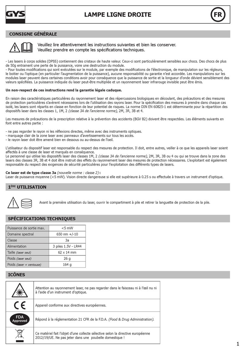 GYS 056770 manual