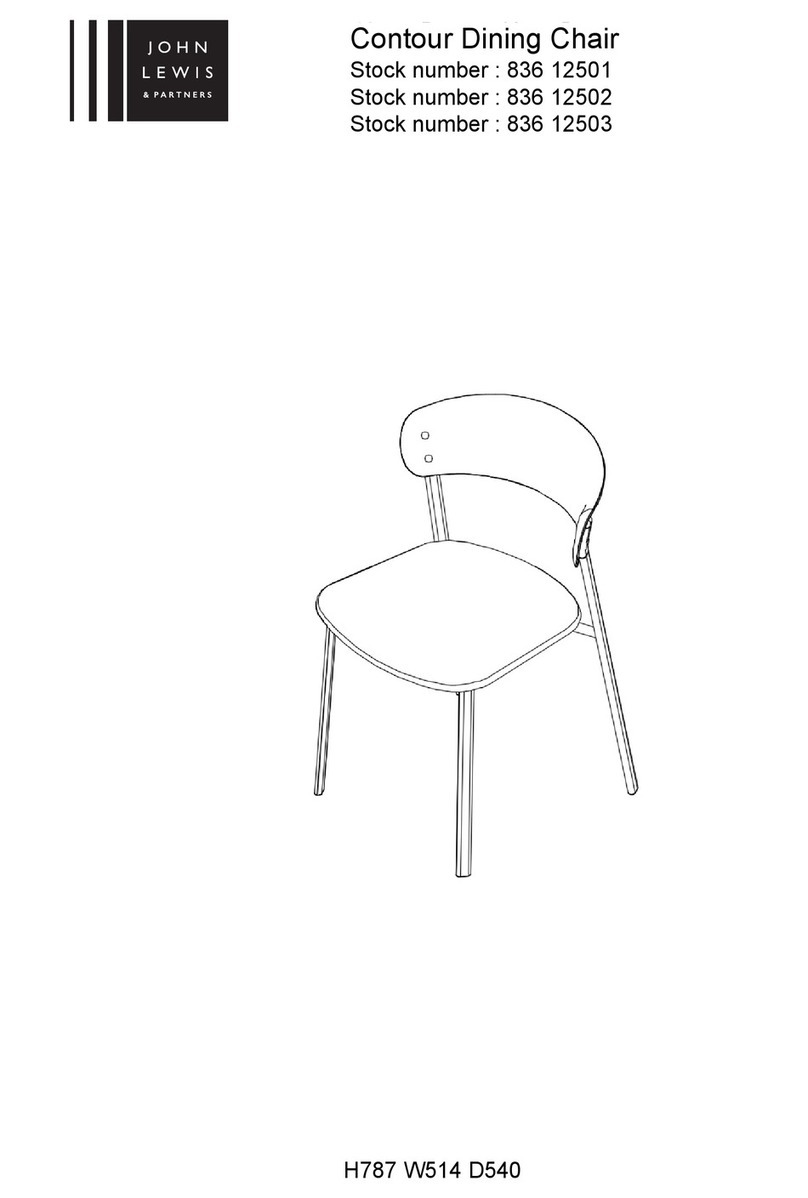 John Lewis Contour 836 12501 User manual