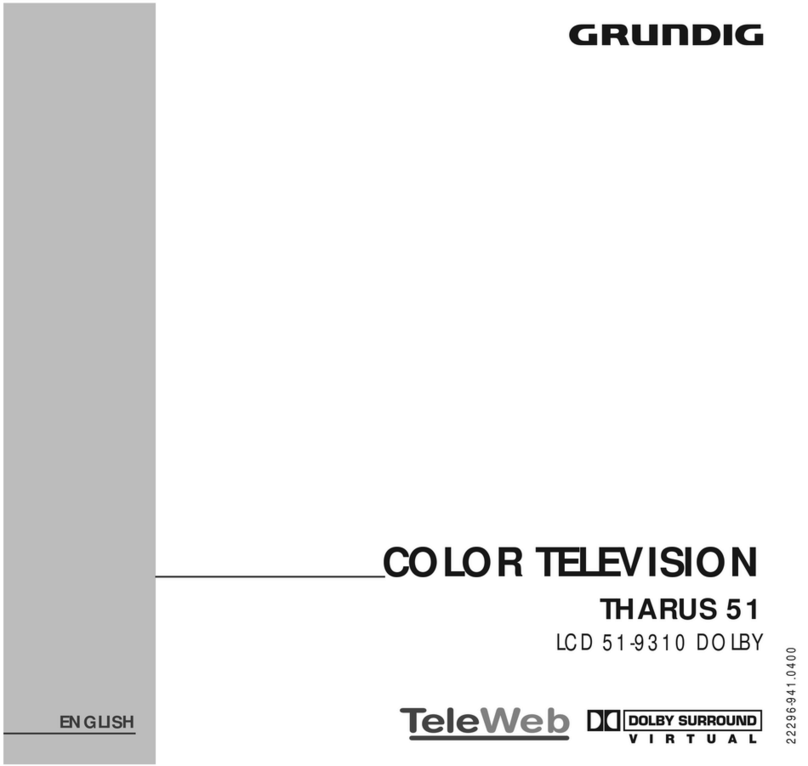 Grundig THARUS 51 User manual