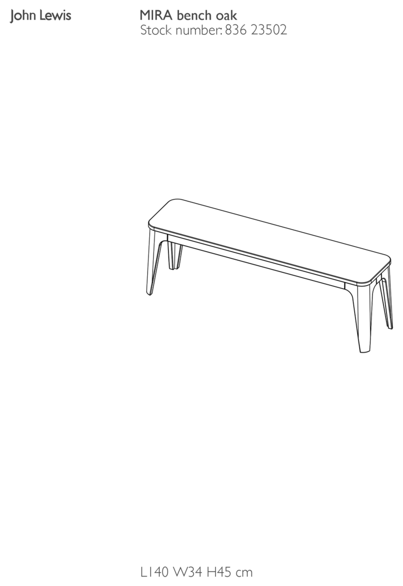 John Lewis MIRA 836 23502 User manual