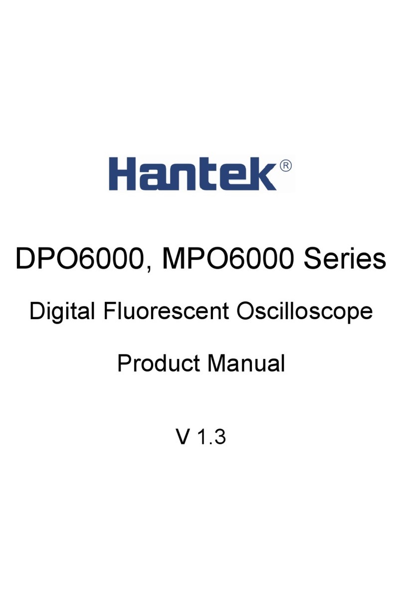 Hantek DPO6000 Series User manual