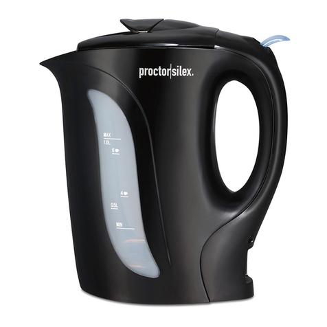 Proctor-Silex K2070 manual