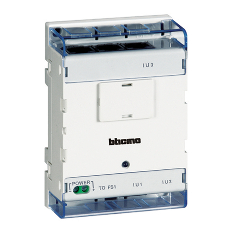 Bticino 323008 User manual