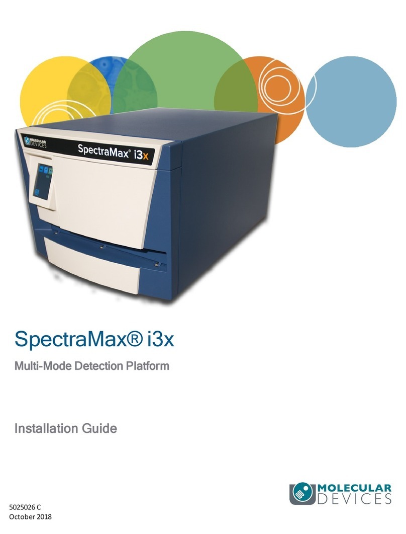 Molecular Devices SpectraMax i3x User manual