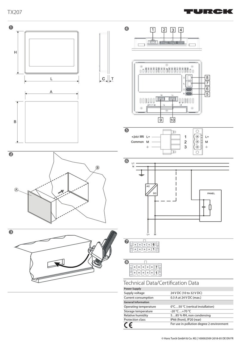 turck HMI – TX200 quick start guide
