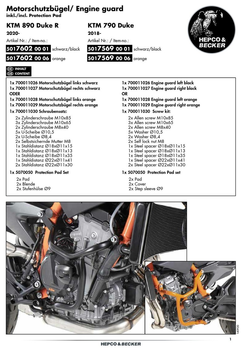 hepco & becker 5017602 00 01 User manual hepco & becker 5017602 00 01 User manual