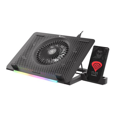 Genesis Oxid 450 RGB Quick installation guide