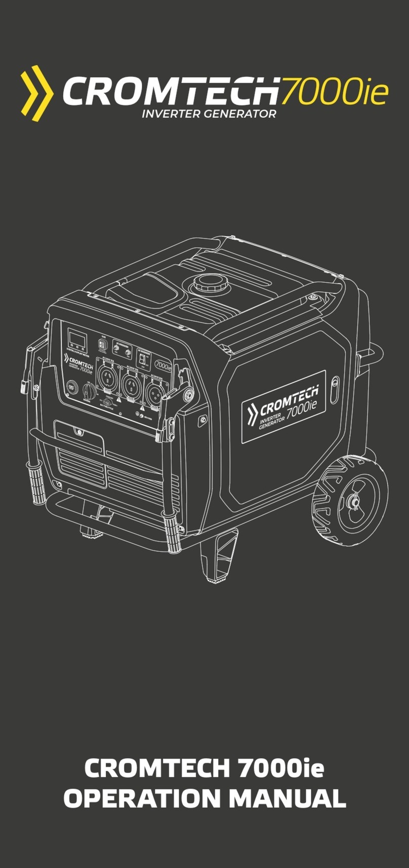 Crommelins Cromtech 7000ie Operation manual