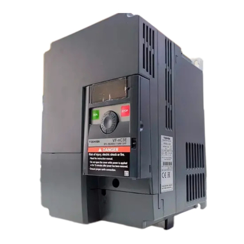 Toshiba TOSVERT VF-nC3E User manual