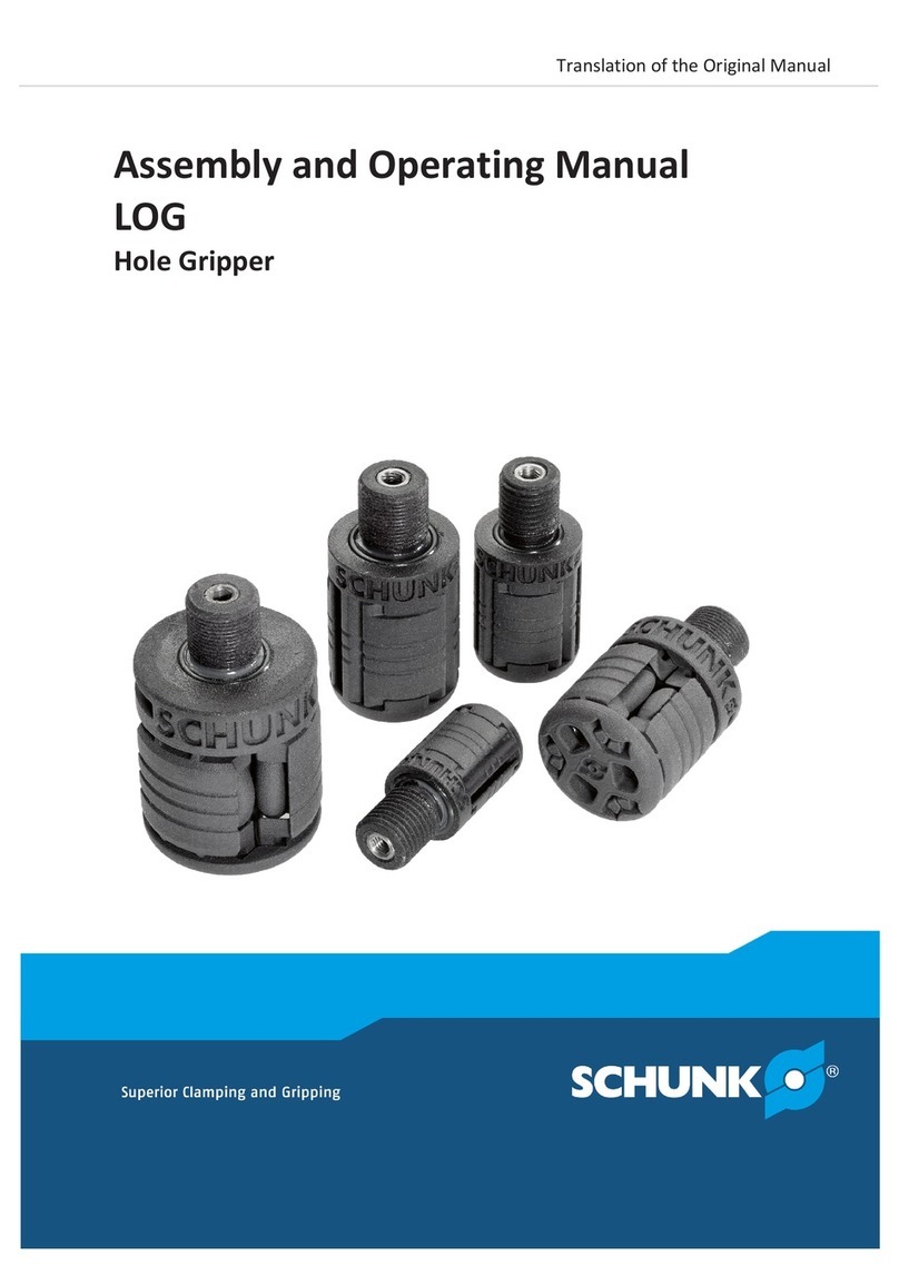 SCHUNK LOG 20 - 25 User instructions