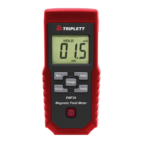 Triplett EMF20 user manual