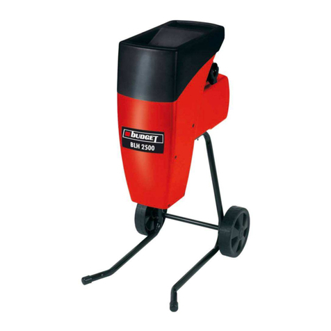 budget BLH 2500 Manual