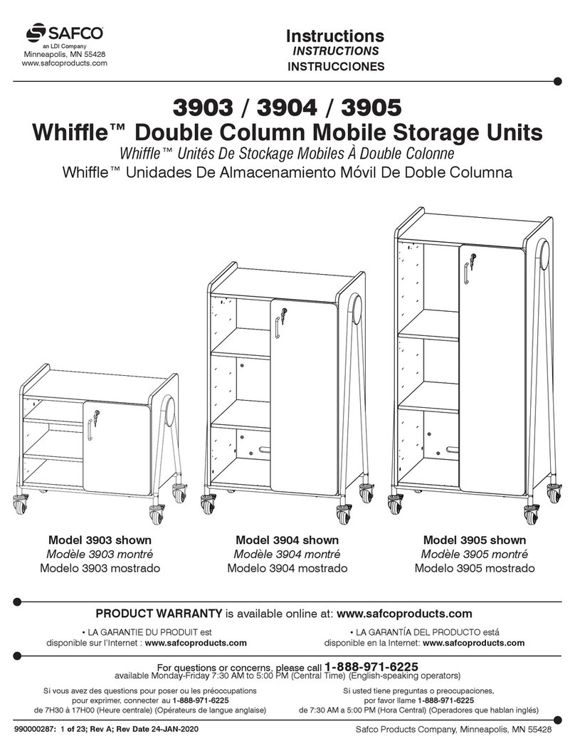 LDI SAFCO Whiffle 3903 instructions LDI SAFCO Whiffle 3903 instructions