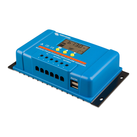 Victron energy BlueSolar PWM DUO 12V 24V 20A LCD USB User manual