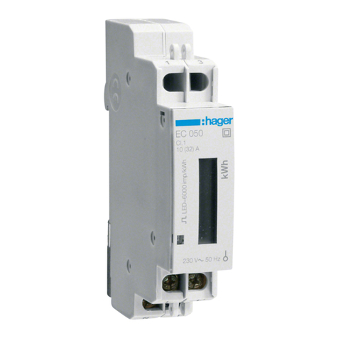 hager EC050 User manual